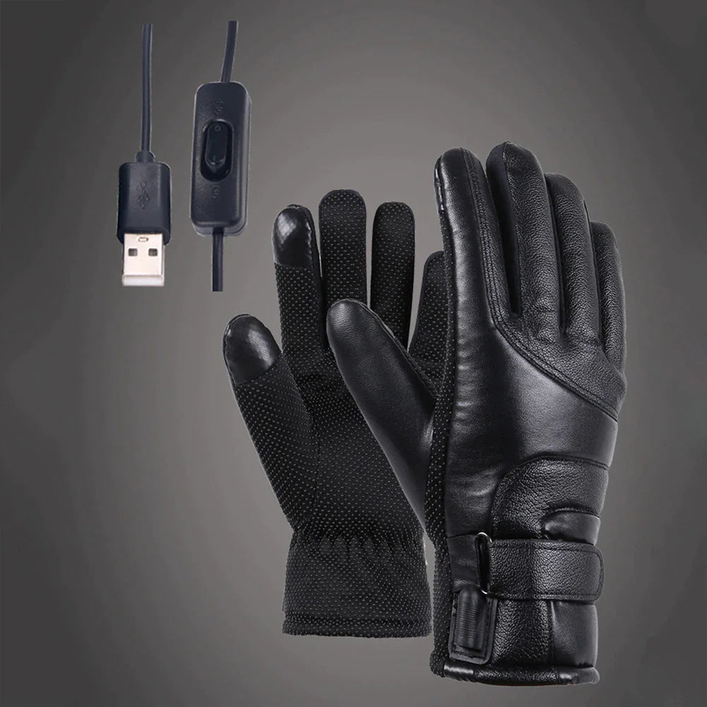 USB Heated Gloves for Winter: Thermal Ski & Snow Protection