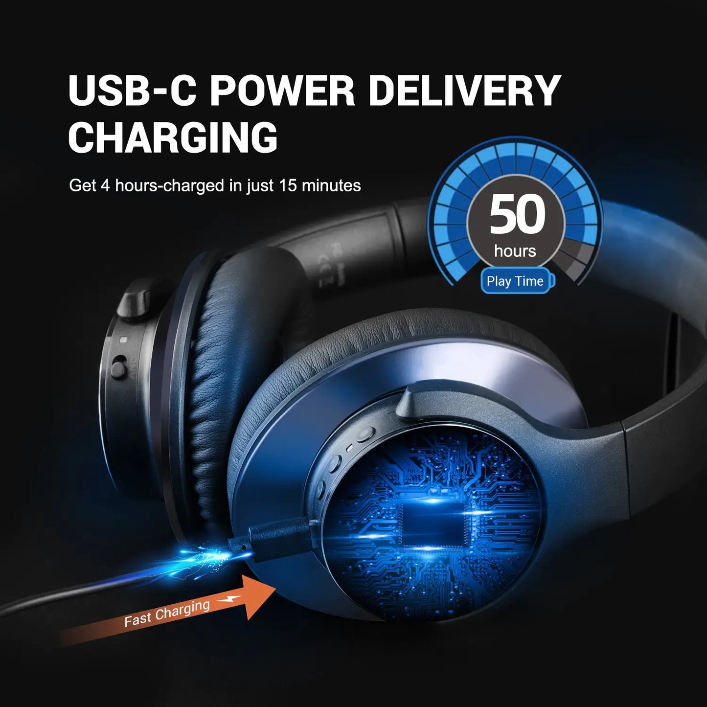 Premium Hybrid Wireless Headphones