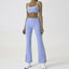 Conjunto de Yoga con Tirantes y Color Contrastante