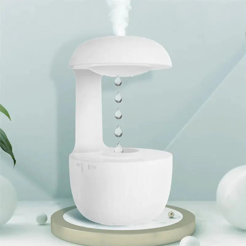 Anti-gravity Air Humidifier with Levitating Water Drops