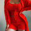 Conjunto de Pijamas de Terciopelo Lujoso