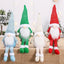Muñeco de Navidad Gnomo Sin Rostro - Decoración Navideña Caprichosa