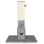 31-Inch Tall Cat Scratching Post with Sisal Rope and Plush Balls - Gray