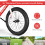 Bicicleta para Niños de 16 Pulgadas con Ruedas de Entrenamiento - Roja