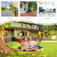 40 Inch Flying Saucer Tree Swing - Monkey Yellow