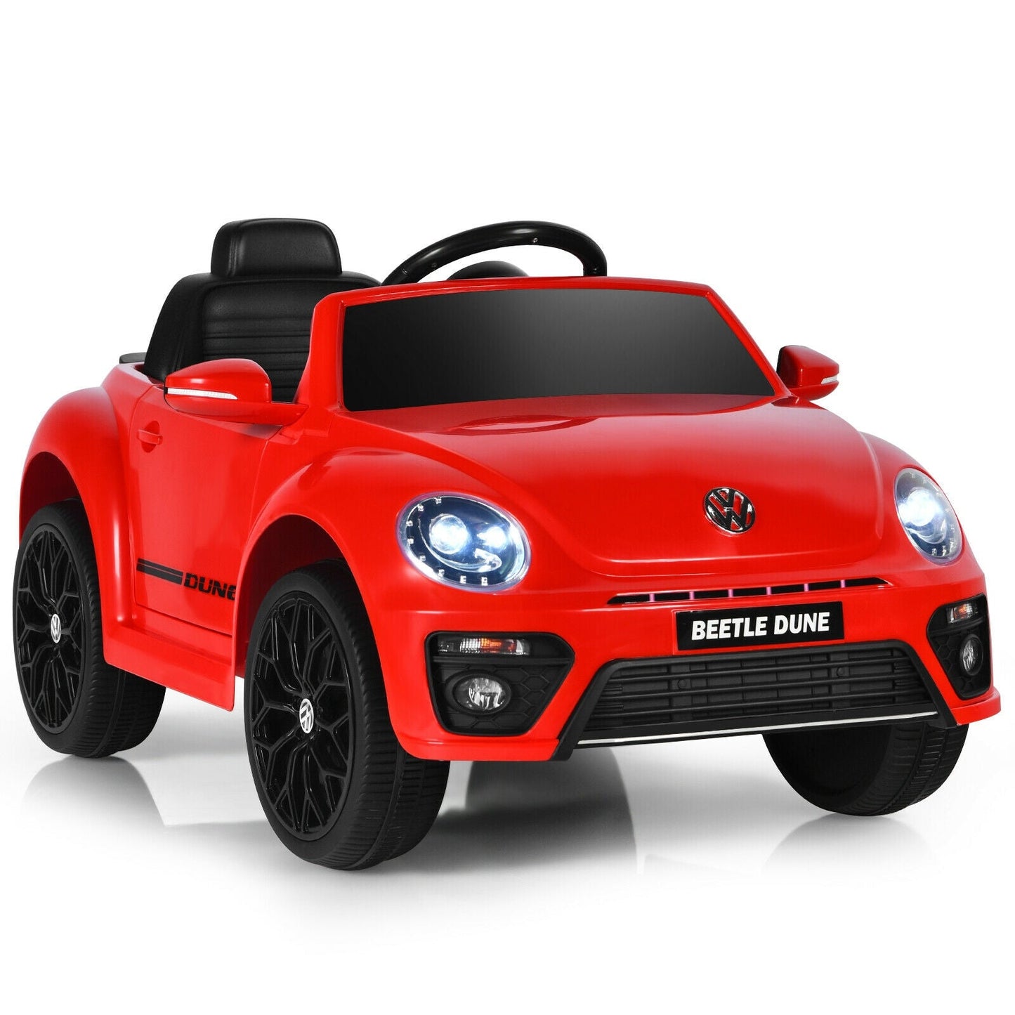 Coche eléctrico para niños Volkswagen Beetle - Rojo