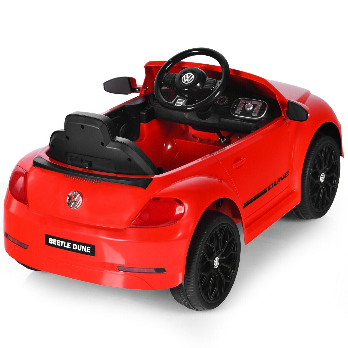 Coche eléctrico para niños Volkswagen Beetle - Rojo