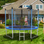15 ft Outdoor Trampoline with Safety Net