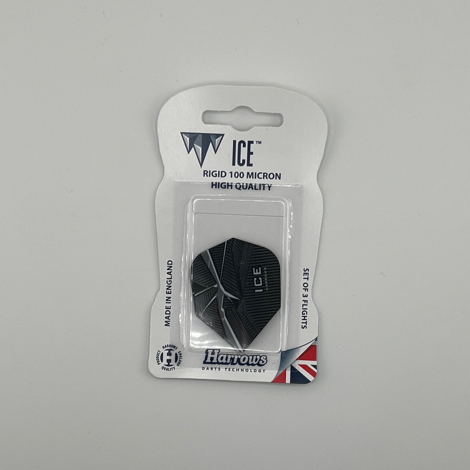 Premium Harrows Ice Shape Dart Flights for Precision Throwing - Korvel