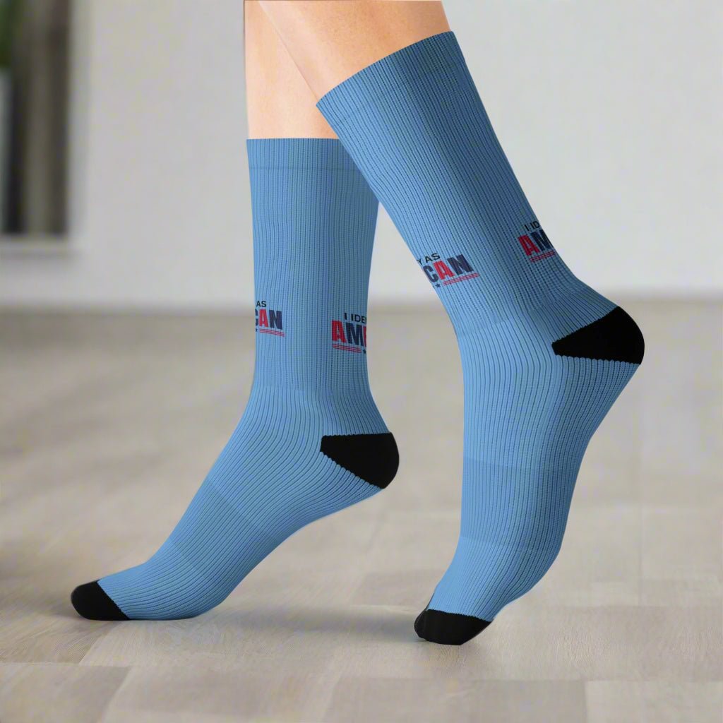 Calcetines de Crew Sublimados Americanos