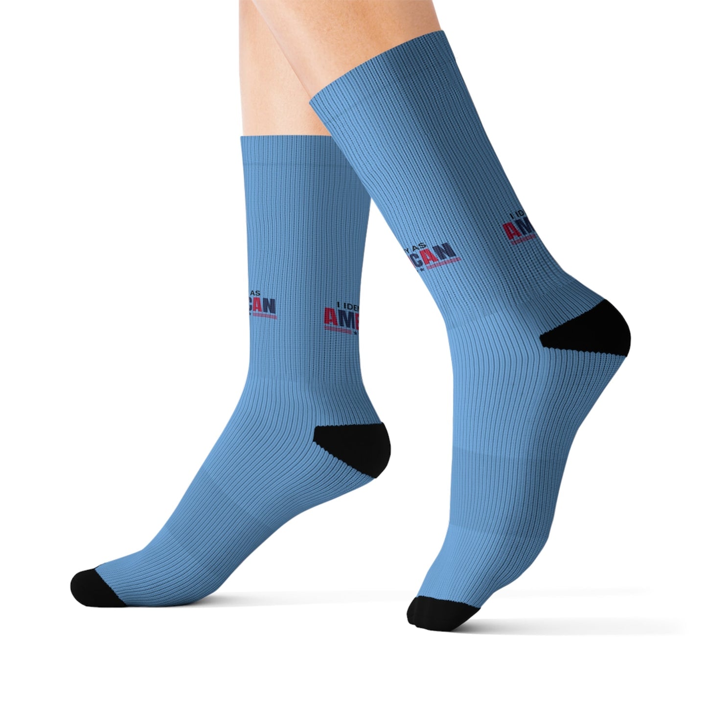 Calcetines de Crew Sublimados Americanos