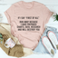 If I Say First Of All Run Away Tee