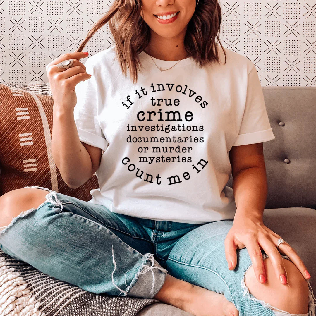 Si se trata de un crimen real, cuente conmigo.