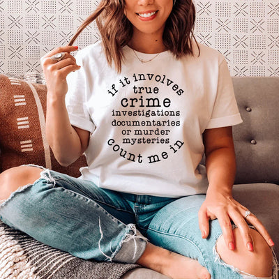 Si se trata de un crimen real, cuente conmigo.