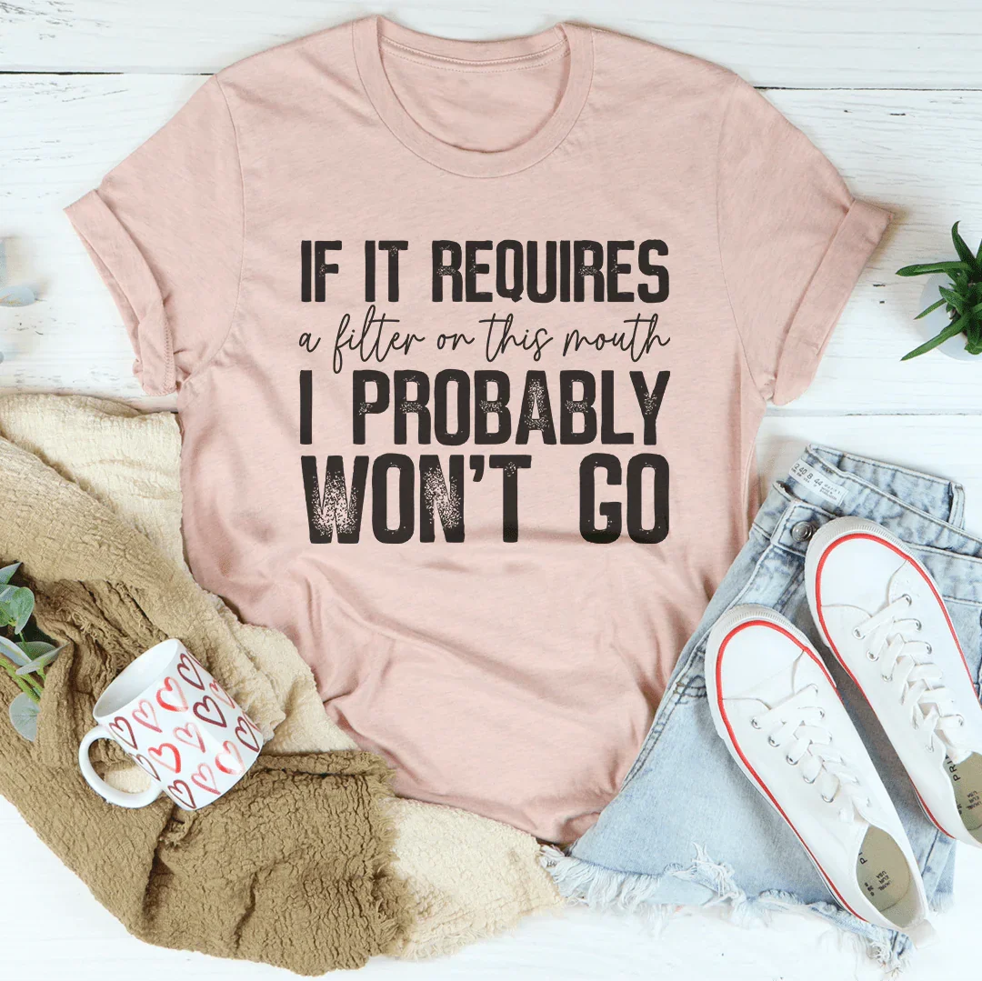 If It Requires A Filter On This Mouth Tee