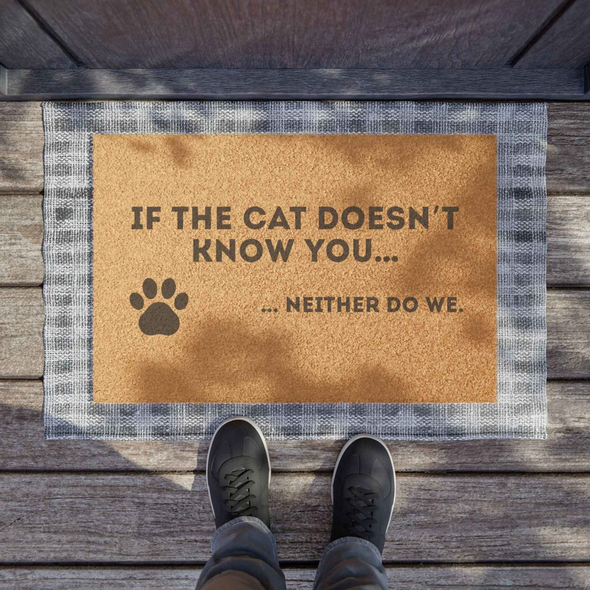 If the Cat Doesn’t Know You, Neither Do We – Welcome Mat