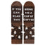IF YOU CAN READ THIS Autumn And Winter Socks Mid Tube Socks Letter Pattern Midfield Socks - Korvel