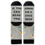 IF YOU CAN READ THIS Autumn And Winter Socks Mid Tube Socks Letter Pattern Midfield Socks - Korvel