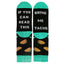 IF YOU CAN READ THIS Autumn And Winter Socks Mid Tube Socks Letter Pattern Midfield Socks - Korvel