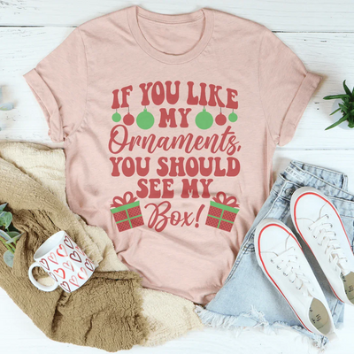 Si te gustan mis adornos deberías ver mi Box Tee