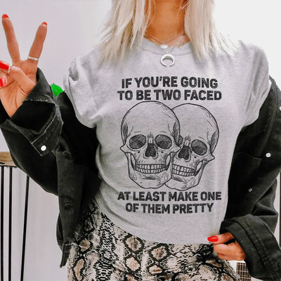 Two-Faced Pretty Tee for Everyday Style