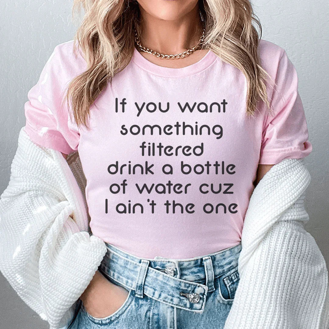 Filtered Water Tee - Embrace Authenticity in Style