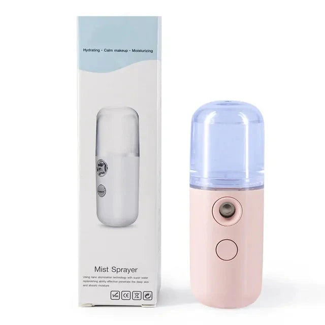Pulverizador Facial de Névoa para Hidratación y Refrescamiento