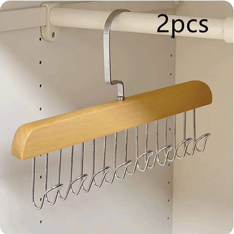Perchero de Ropa Multi-Gancho para Almacenamiento Organizado
