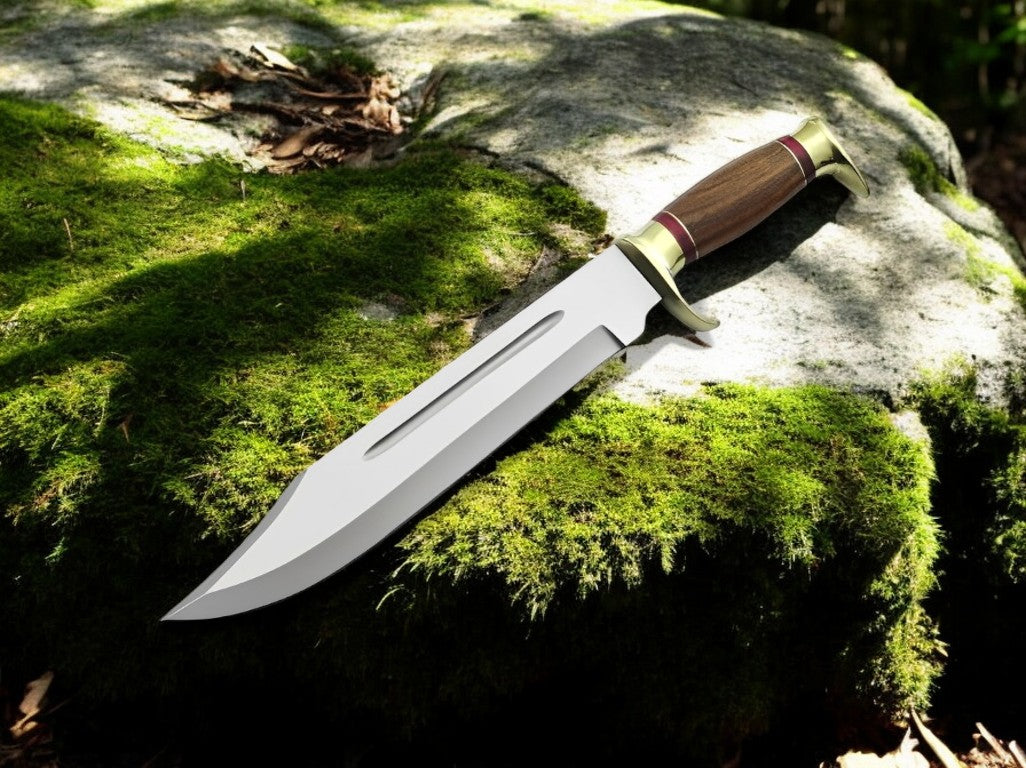Premium Custom Bowie Knife – 17" D2 Steel Masterpiece - Korvel