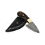 Premium Handmade Damascus Skinner Knife for Outdoor Adventures - Korvel