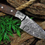 Premium Damascus Steel Skinner Knife for Outdoor Adventures - Korvel