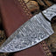Premium Damascus Steel Skinner Knife for Outdoor Adventures - Korvel