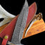 Exquisite Custom Handmade Damascus Steel Bowie Knife - Korvel