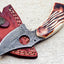 Artisan Crafted Damascus Skinning Knife for Outdoor Adventures - Korvel
