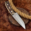 Premium Custom Skinning Knife with Elegant Leather Sheath - Korvel