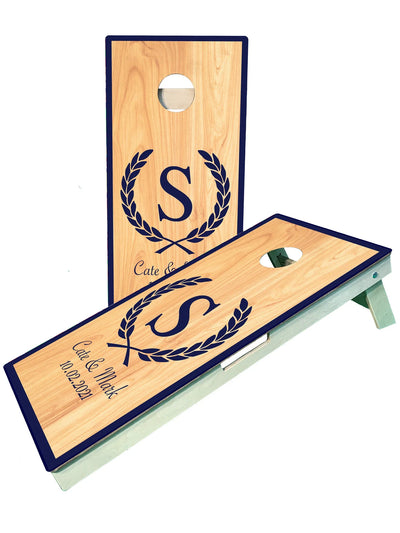 Personalized Monogrammed Cornhole Boards - Perfect for Weddings & Family Gatherings - Korvel