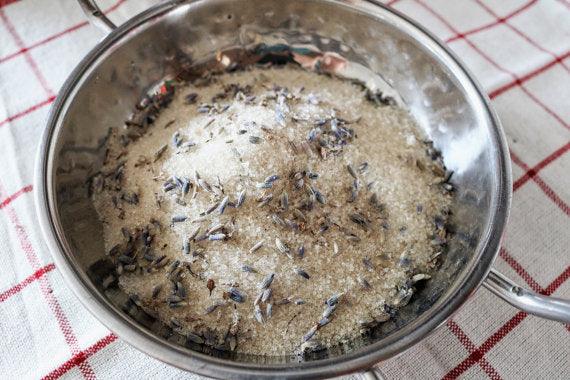 Lavender infused artisan culinary sugar - Korvel