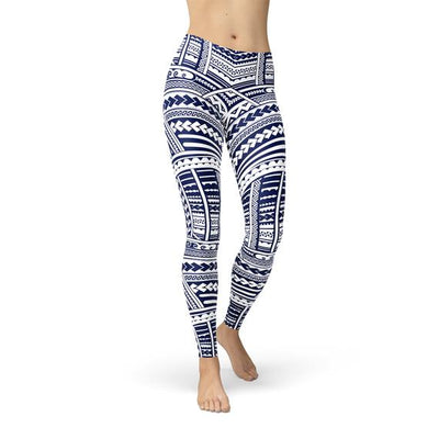 Leggings Tatouage Maori Polynésien