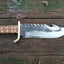 Premium 1095 Steel Hunter Bowie Knife - Custom Crafted - Korvel