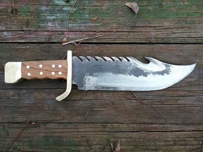 Premium 1095 Steel Hunter Bowie Knife - Custom Crafted - Korvel
