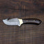 Premium Damascus Steel Guthook Skinner Knife for Outdoor Adventures - Korvel