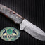 Premium Handmade Damascus Steel Skinning Knife - Korvel