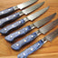 Premium 6-Piece Damascus Steel Steak Knife Set - Korvel