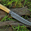 Premium Handmade Damascus Steel Hunting Knife - Korvel