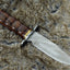 Premium Custom Damascus Steel Hunting Knife - Korvel