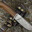 Premium Damascus Steel Hunting Knife - Custom Handmade - Korvel