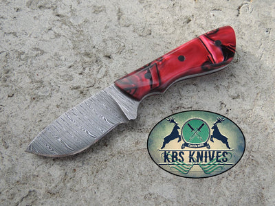 Premium Epoxy Resin Handcrafted Skinning Knife - Korvel