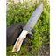 Premium Damascus Steel Tanto Blade Hunting Knife - Korvel