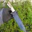Premium Damascus Steel Tanto Blade Hunting Knife - Korvel