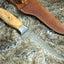 Artisan Damascus Steel Fillet-Boning Knife with Olive Wood Handle - 11 Inch Precision Tool - Korvel